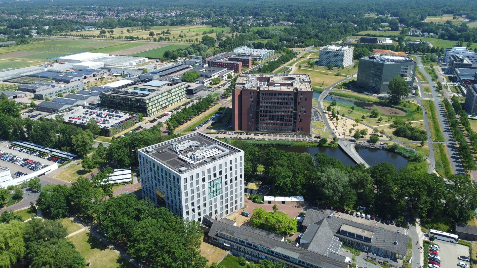 Foto campus Wageningen